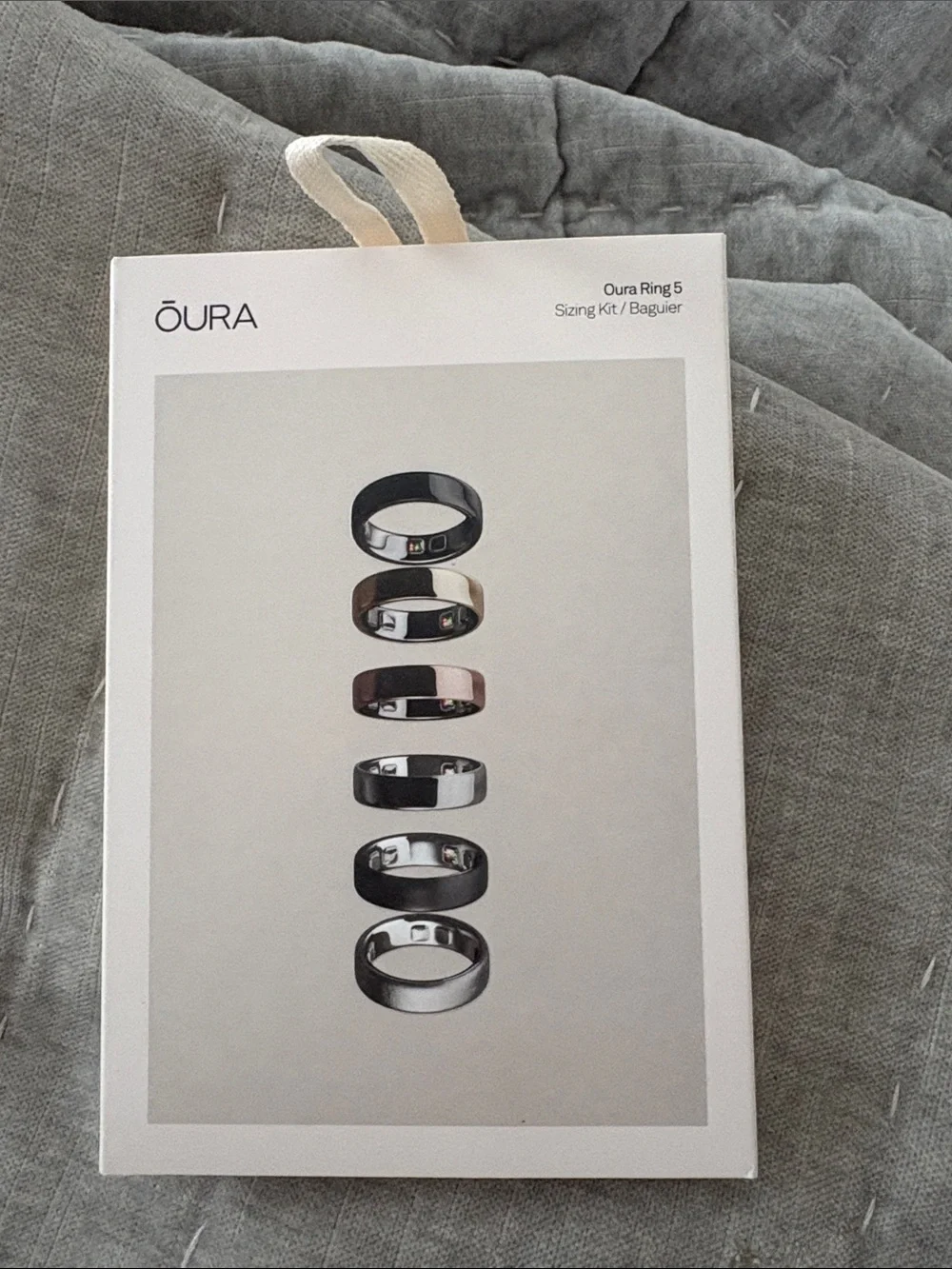 Oura Ring 5 Sizing Kit